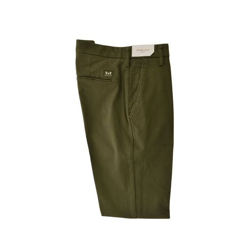Entre Amis Pantaloni Pantalone Uomo slim fit in tinta unita Verde A23-ENTRE AMIS81882560-9001-31 - Francavilla Moda